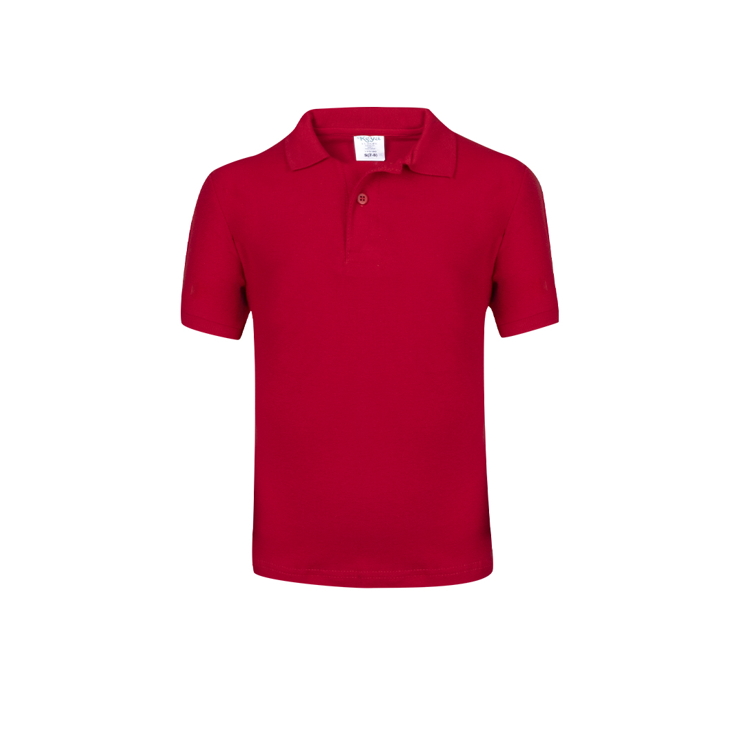 Polo Niño Color "keya" YPS180 Makito - Rojo