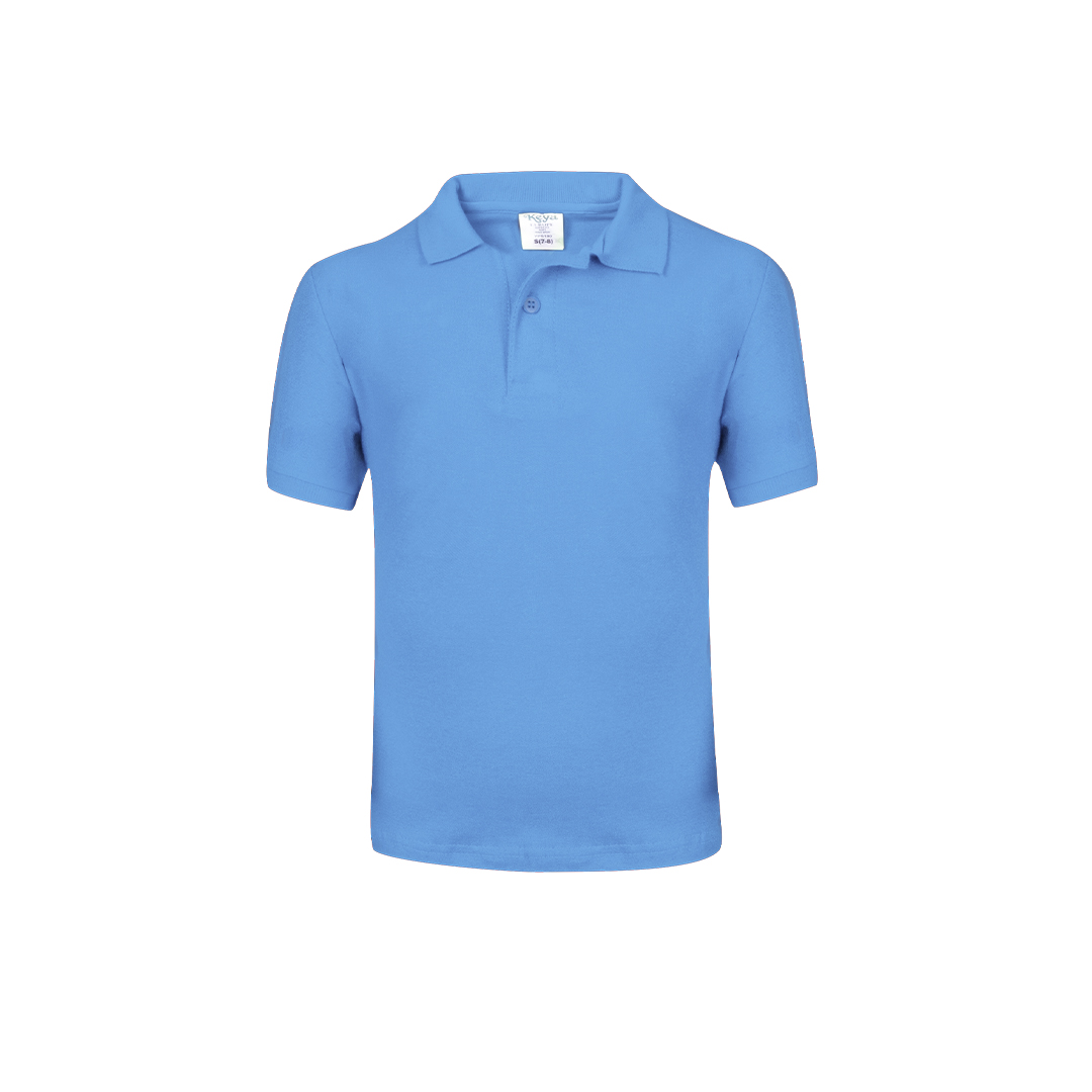 Polo Niño Color "keya" YPS180 Makito - Azul Claro