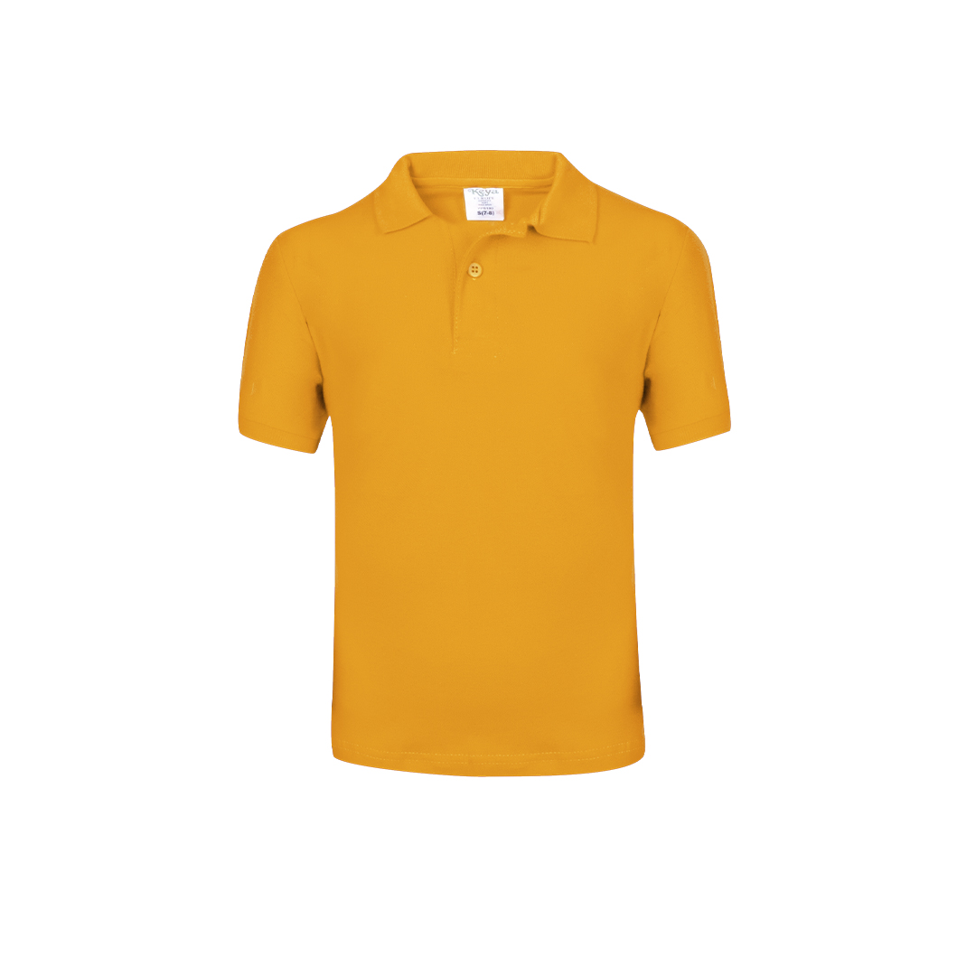 Polo Niño Color "keya" YPS180 Makito - Dorado