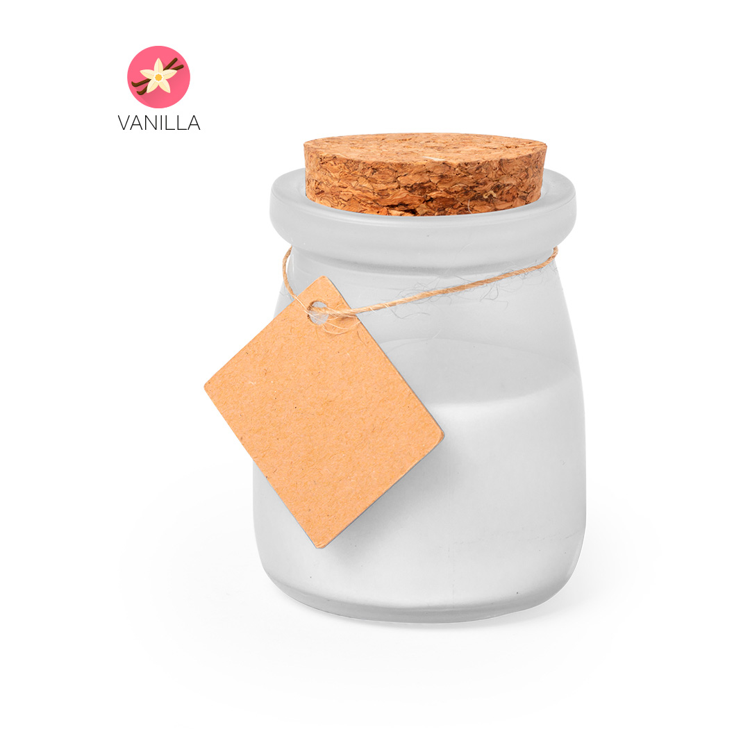 Vela Aromática Tepor Makito - Blanco